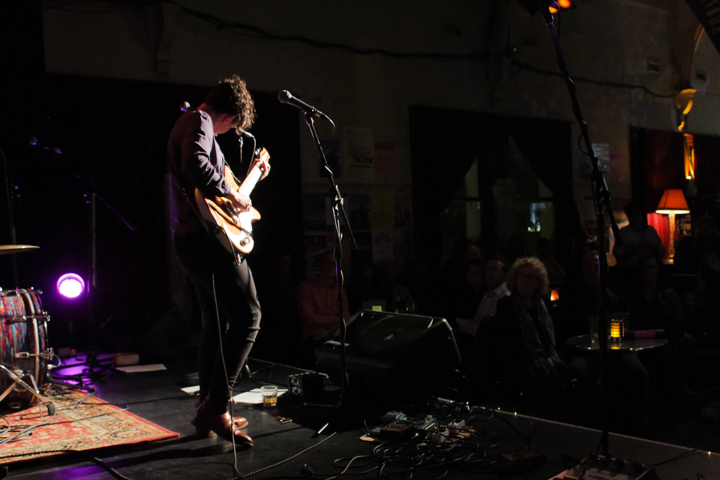 Little Wise onstage at The Bella Union, SILVER BIRCH Album Launch Show- November 2016. Photo Credit: Caitlin Bryan.