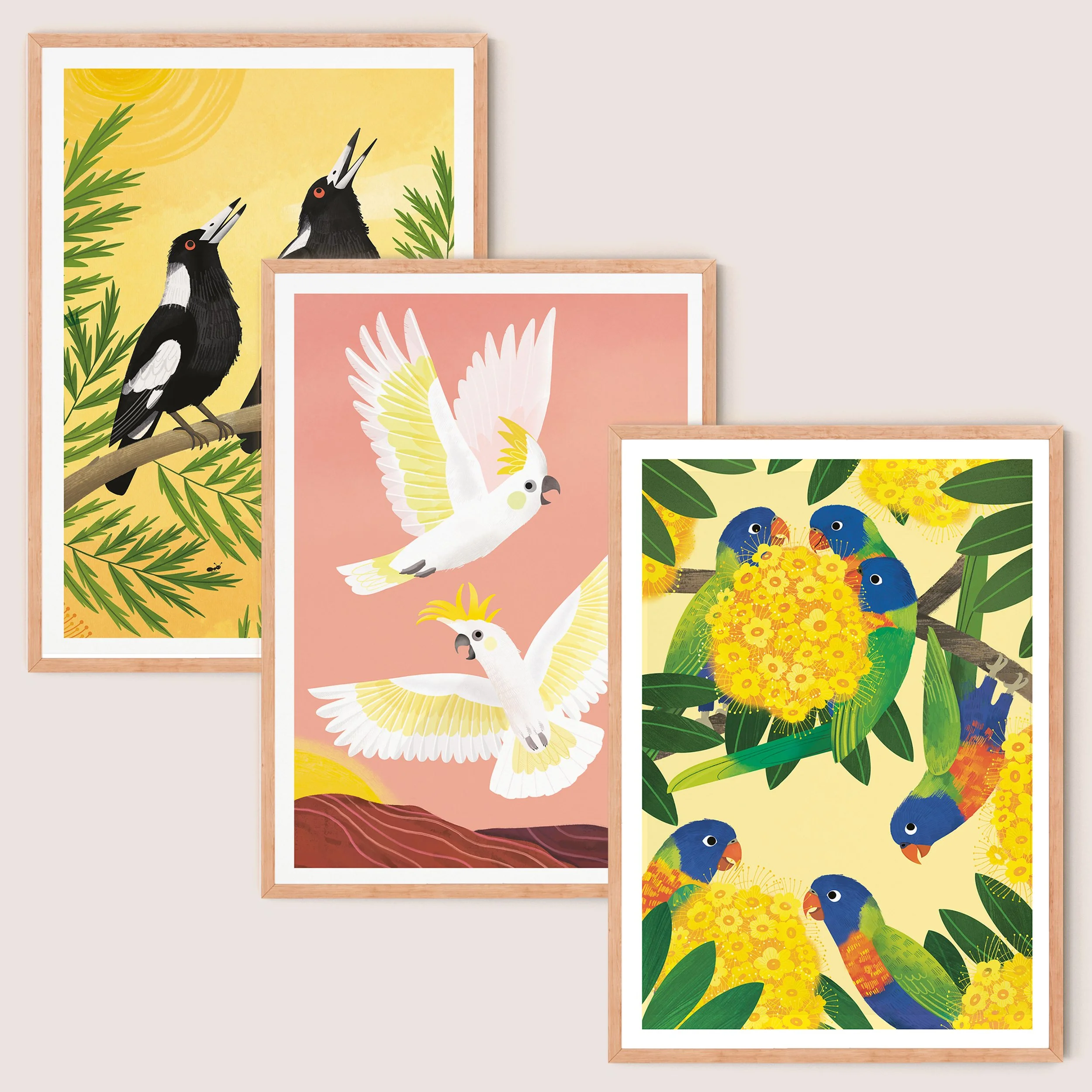 Busy Beaks Print Bundle (Save 10%)