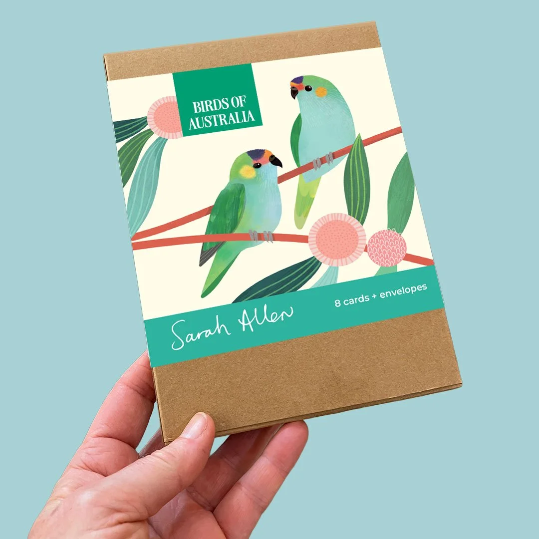 Australian Birds Card Set (8 cards)