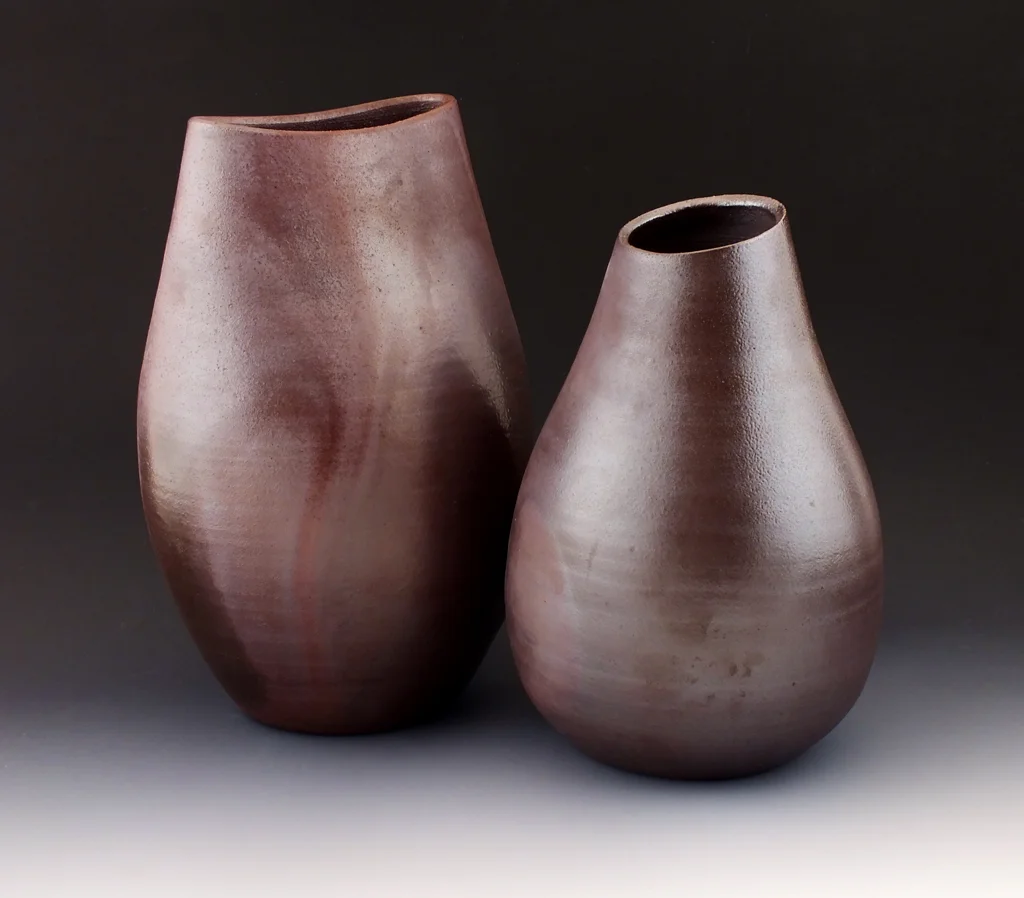 6 - dipstick. 2013. salt fired unglazed clay. 15x18x8..JPG