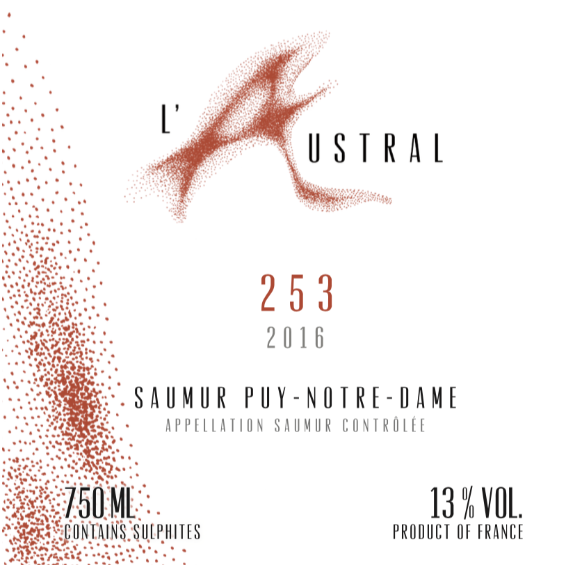 2016 AOC Saumur Puy-Notre-Dame - Cuvee 253