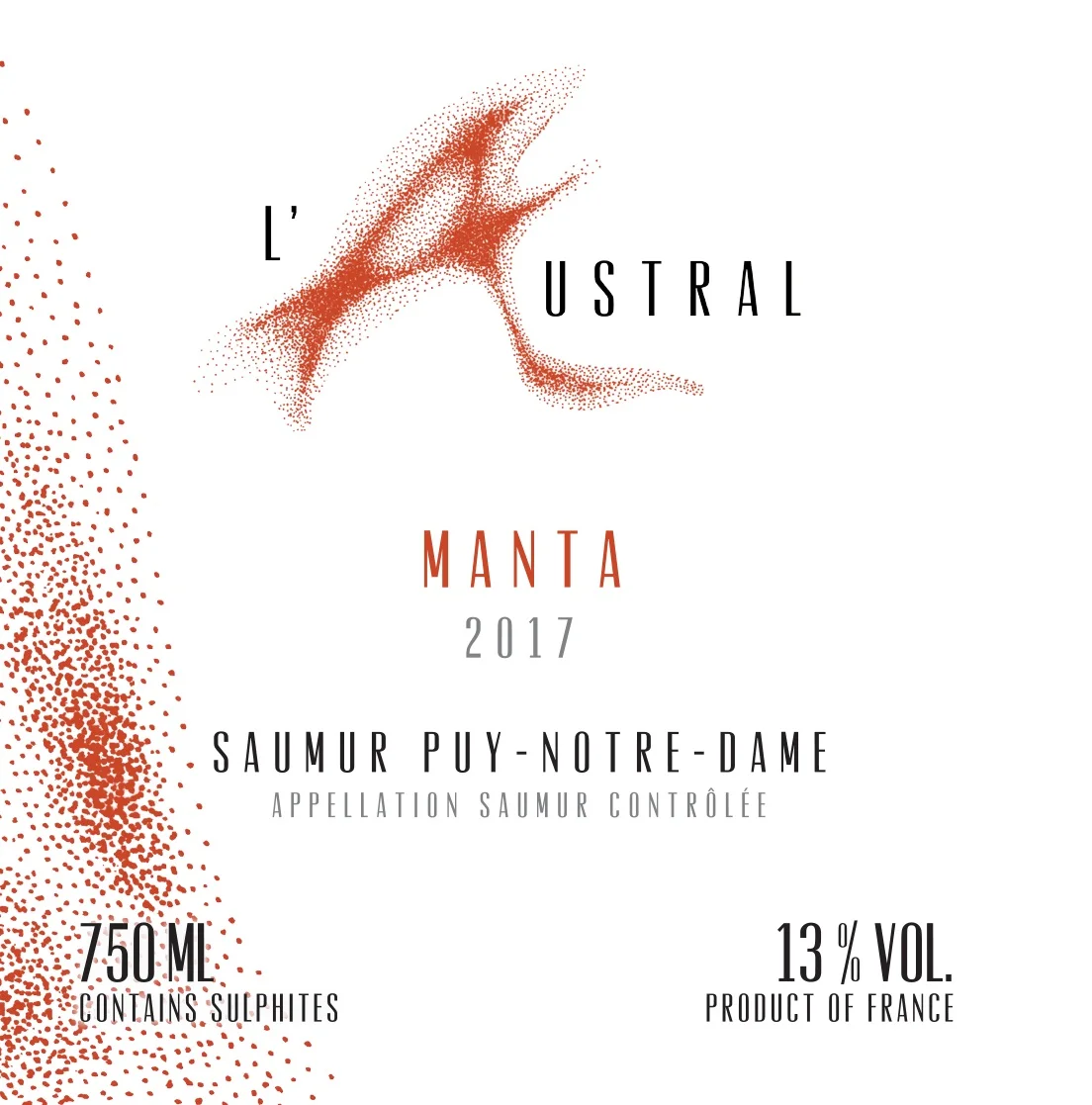 2017 AOC Saumur Le Puy Notre Dame - Manta