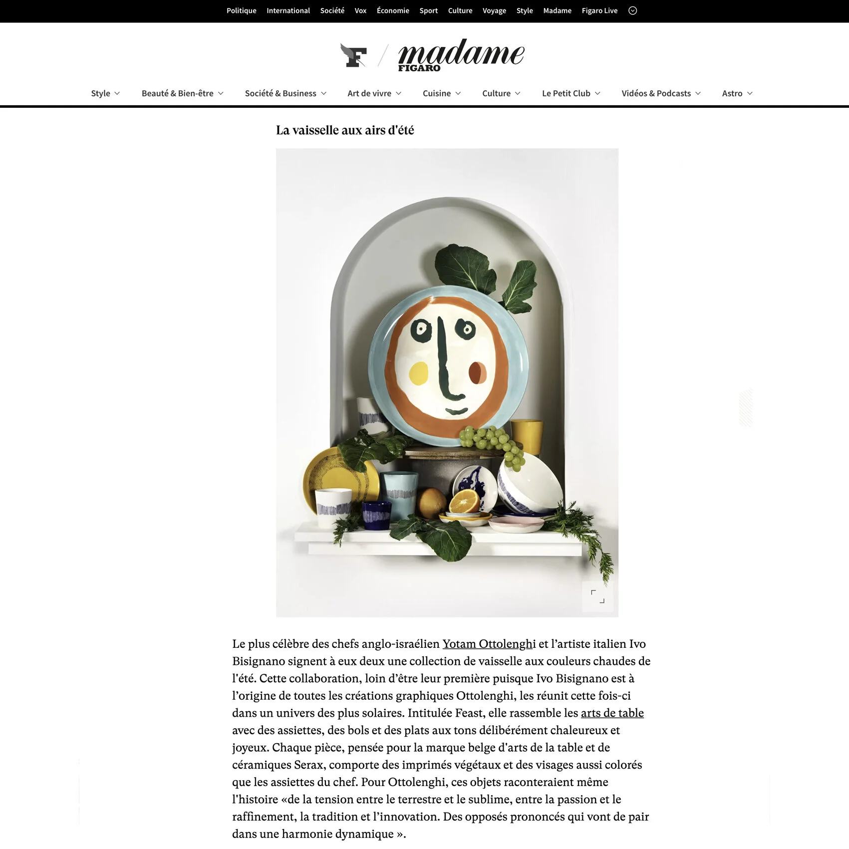 MADAME LE FIGARO