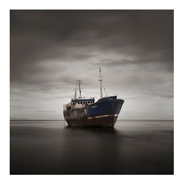 Obsolete | Punta Arenas, Southern Chili | 2020

Let's bring some colour to these bizarre and dark days! 
#minimalphotography #puntoarena #fineart #minimalism
#chile
#patagonia #shipwreck #longexposure #longexposurephotography #seascape