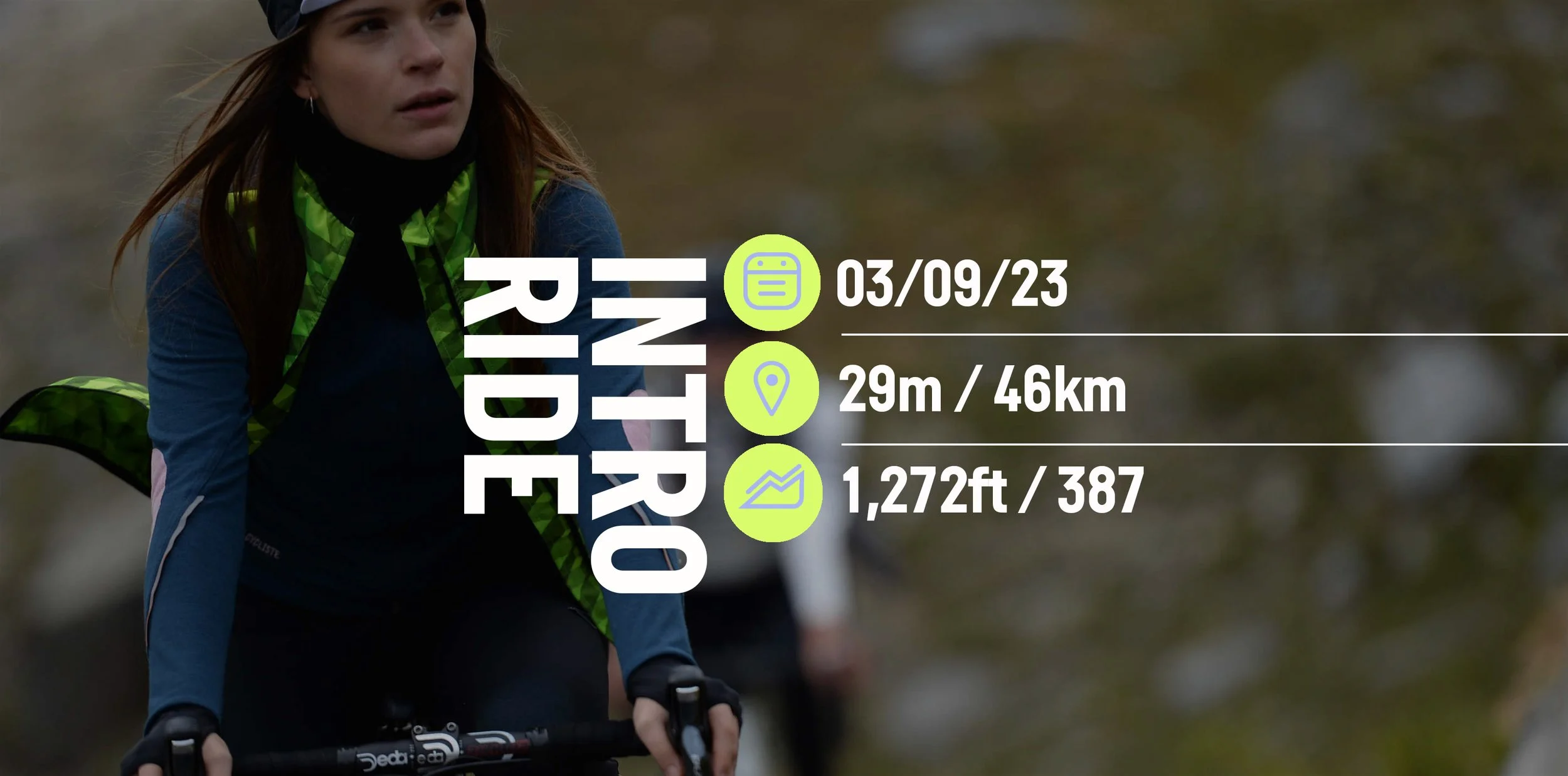 SEPTEMBER INTRO RIDE