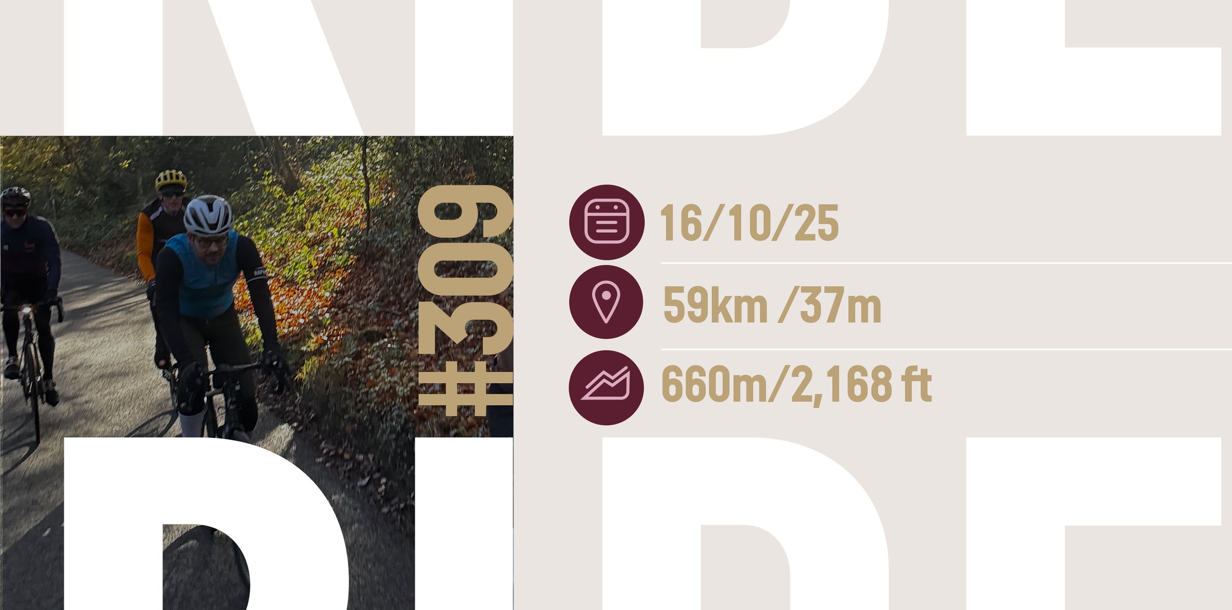 Sunday Club Ride #309