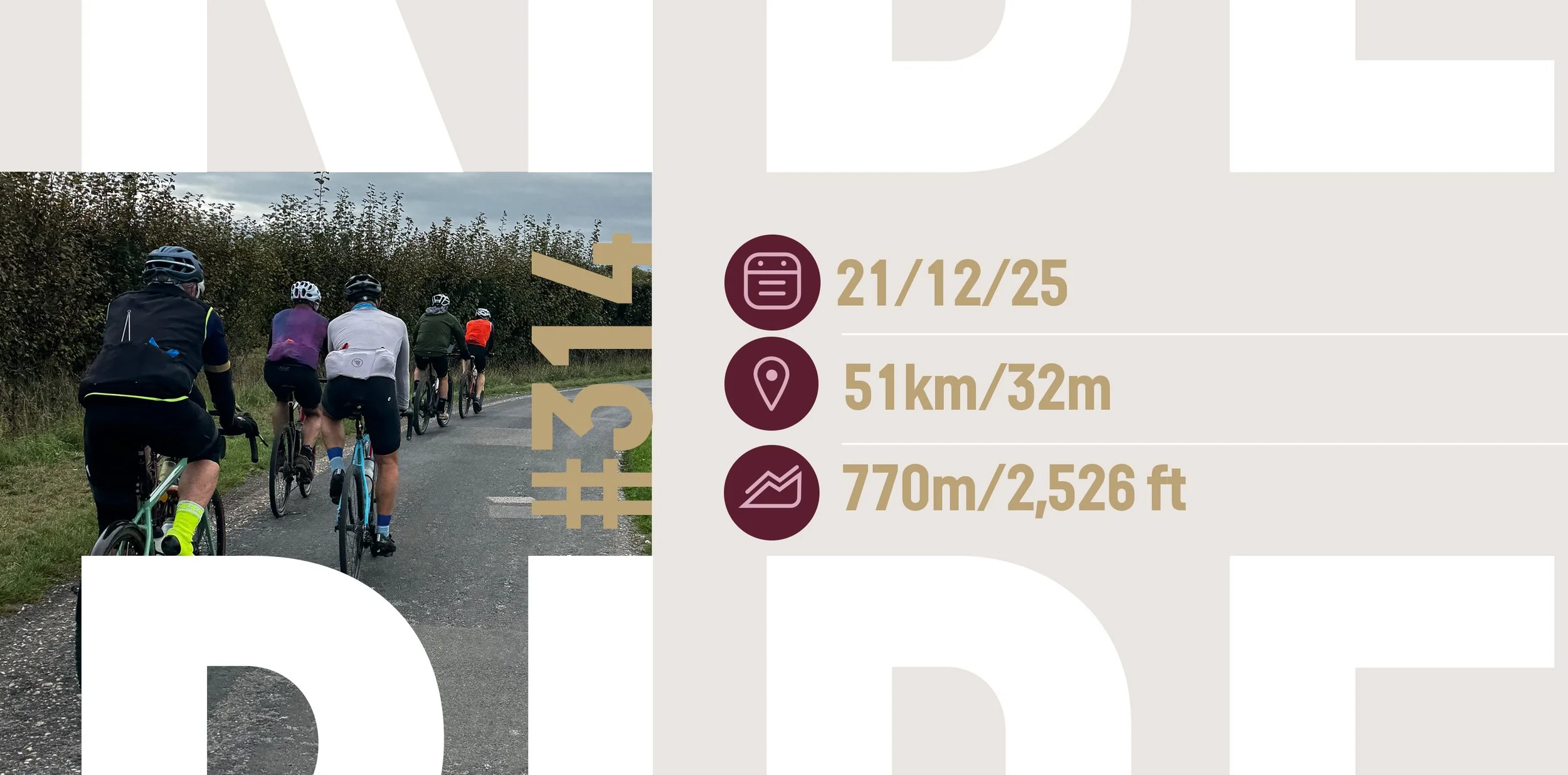 Sunday Club Ride #314