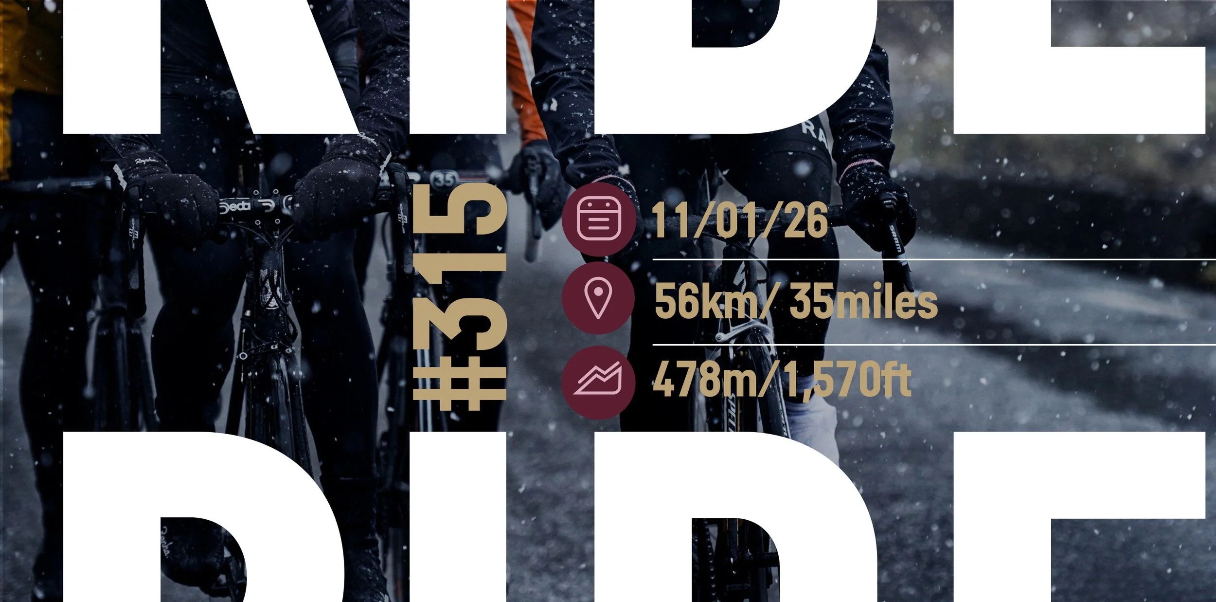 Sunday Club Ride #315