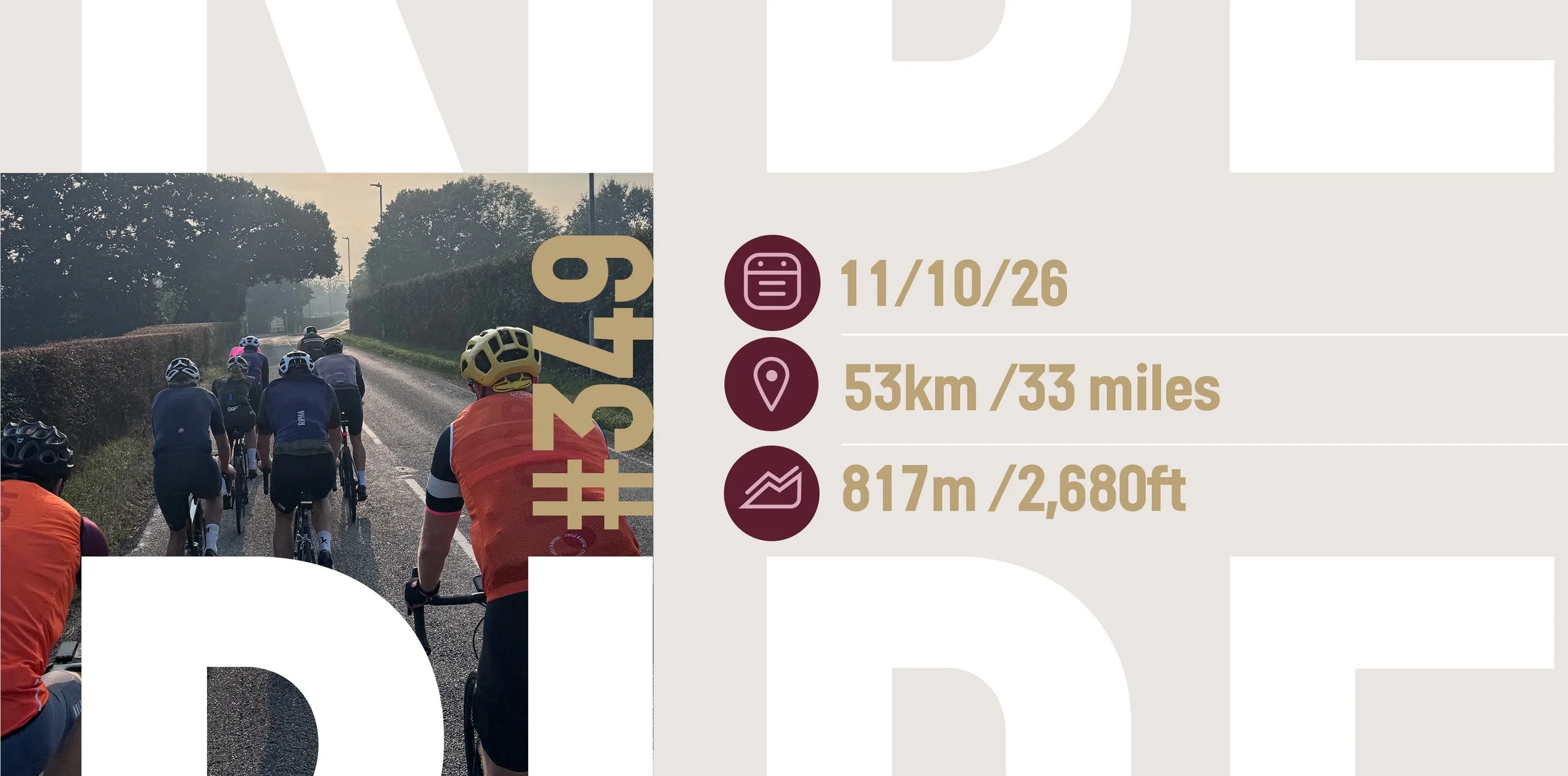 Sunday Club Ride #349