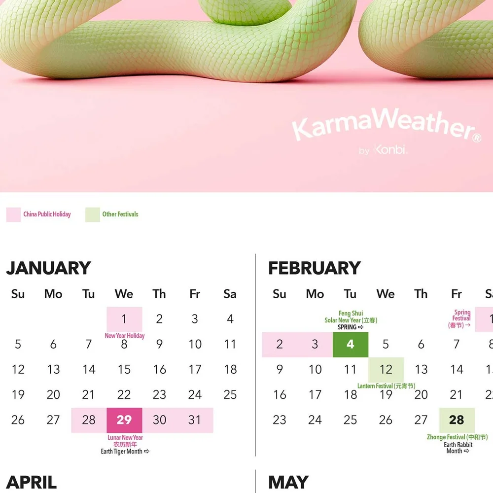 2025 Chinese New Year Lunar & Feng Shui Calendar – Zodiac, Festivals & Lucky Colors | KarmaWeather Shop 2025-chinese-new-year-lunar-feng-shui-calendar-zodiac-festivals-lucky-colors-karmaweather-shop