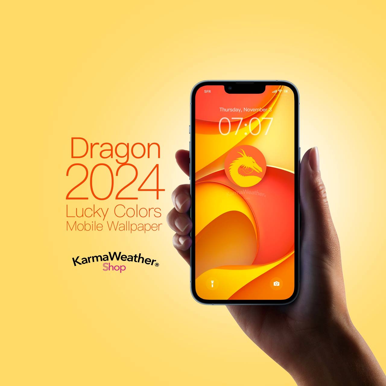 Feng Shui Dragon Zodiac 2024 Lucky Color Smartphone Wallpaper Ignite