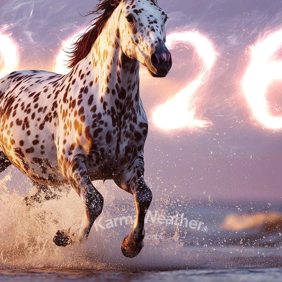 2026 Horse Year High Quality Wallpaper (Detail) - KarmaWeather