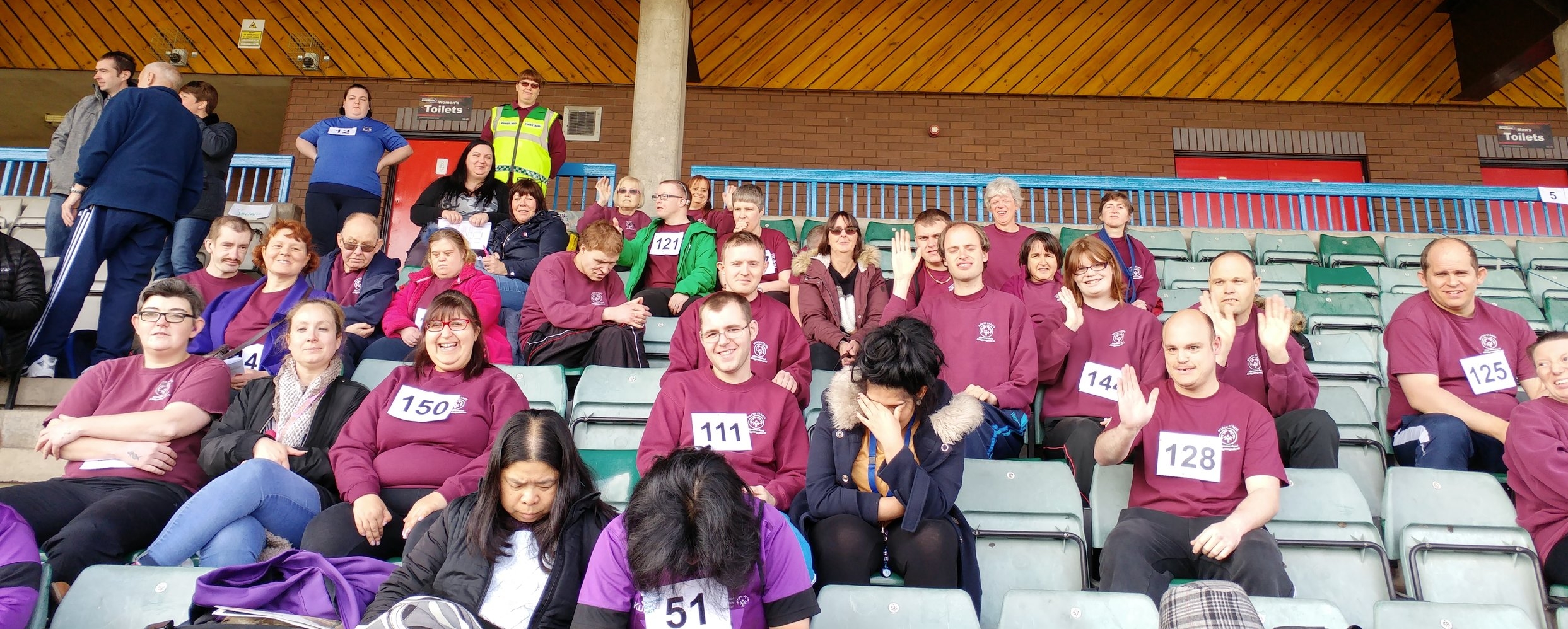 North Staffs Special Olympics team - winners all