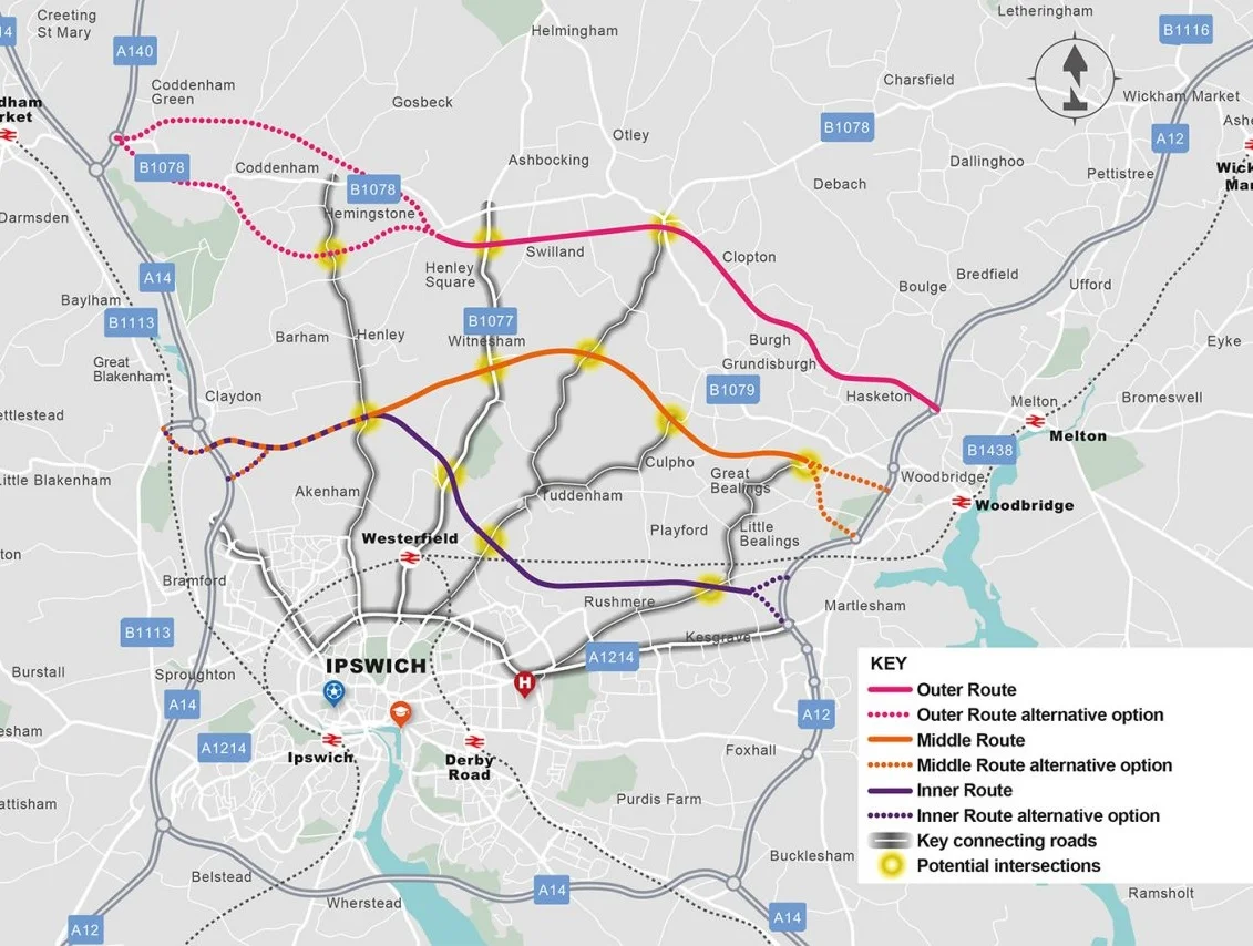 Ipswich Northern Bypass Routes.jpg