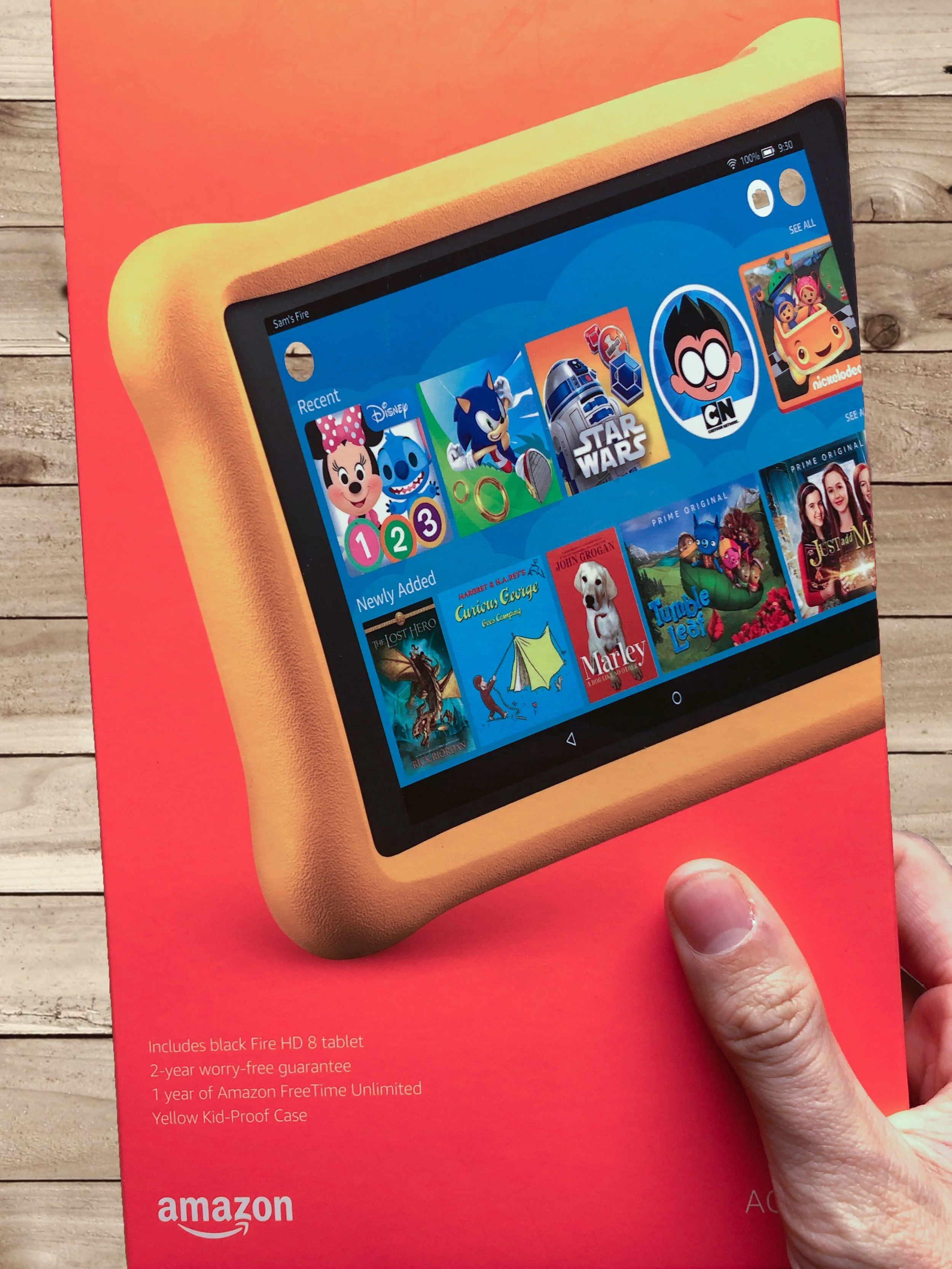 It comes with so many fun games for kids!