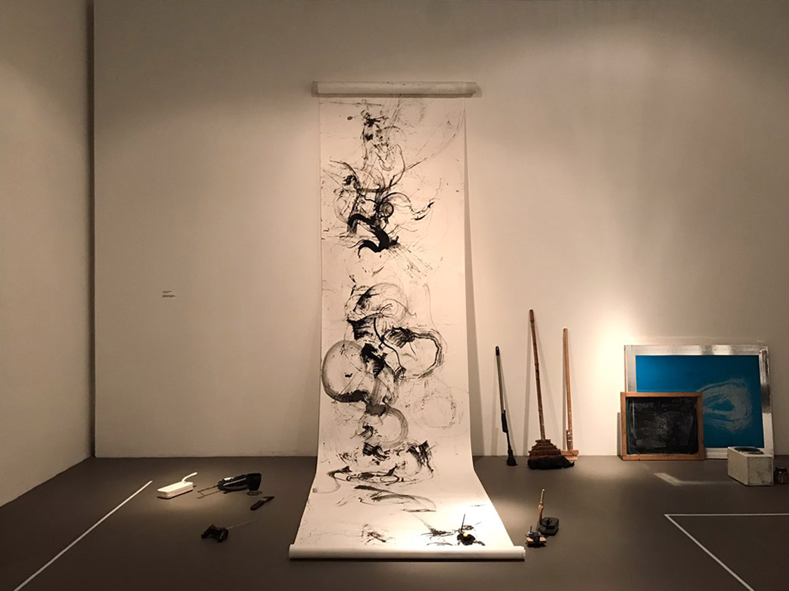 Shih Yun Yeo, Robot Painting and Other Tools, Chinese Ink on Paper