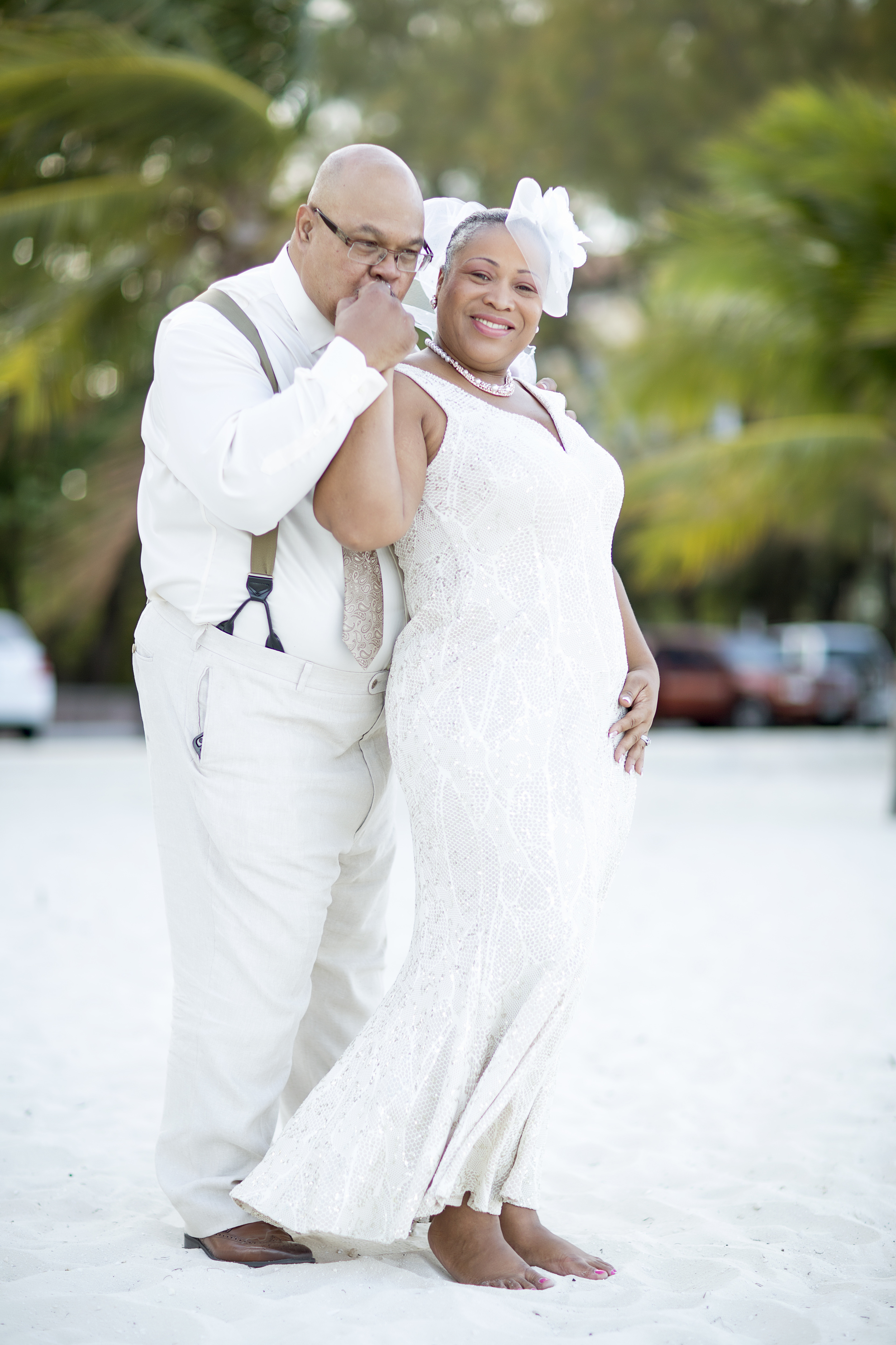 Choosing a wedding photographer for me was almost as important as having the perfect dress. I was a full-figured bride with a nontraditional wedding and I wanted a photographer who would capture the true essence of our special day. Professional, patient, creative and humorous were among the characteristics observed during our interaction with Leo. We knew that we were not the most photogenic subjects but he found ways to make the photo sessions so easy and comfortable. He also ensured that all of the sessions were within the time frame requested, giving respect for our wish to not keep our guests waiting. At the end of it all he made us feel like professional models, assuring us that our photos would reflect all that we hoped. Leo, you were right. Thank you for focusing on all the beauty that our special day had to offer. You were awesome and our photos are amazing. Thank you Dr. & Mrs. Thompson