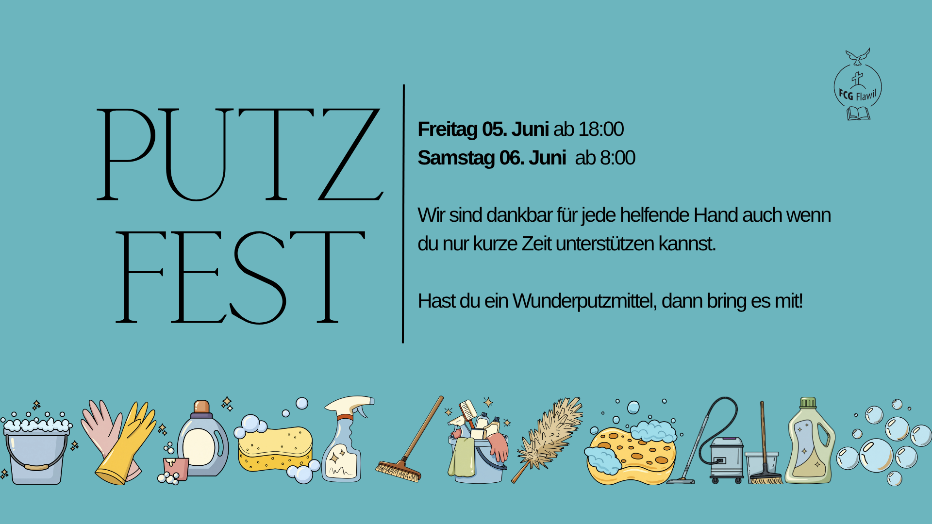 2026-06-06 Putzfest - 05. & 06. Juni 2026.png
