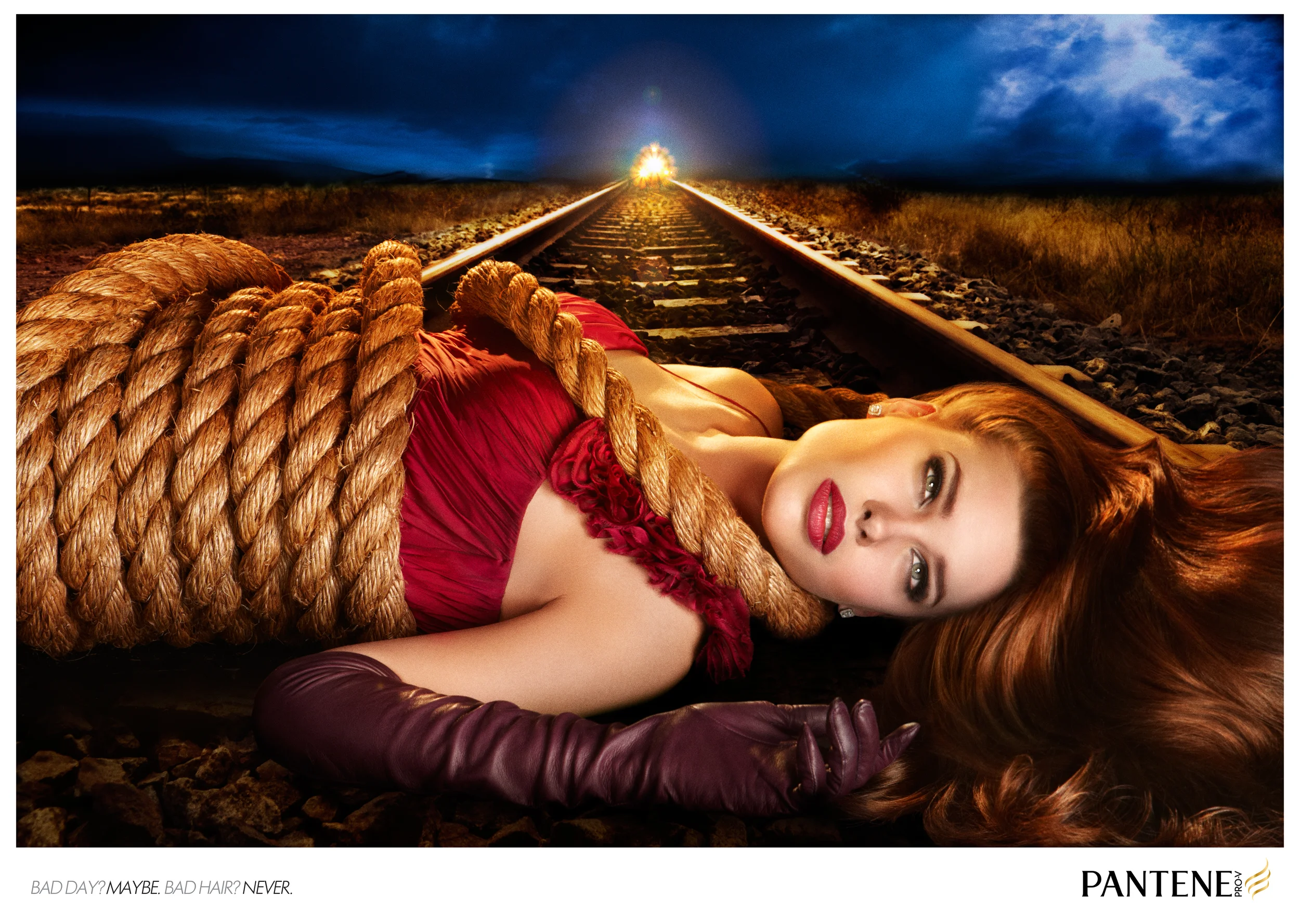 Bad day? Maybe. Bad hair? Never (Train).