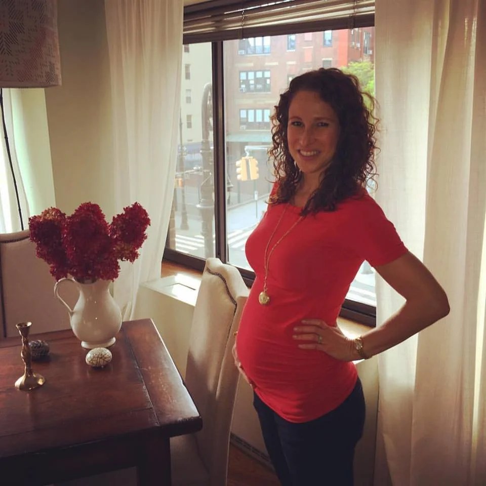 Celebrating Mother's Day with my husband and future baby.