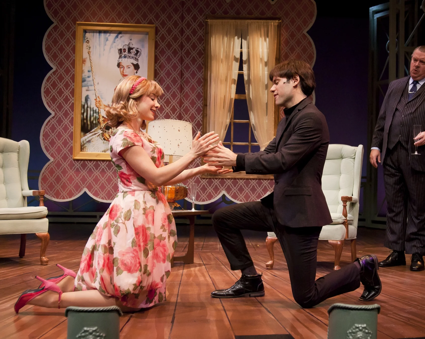 As Alan in One Man, Two Guvnors (pictured with Christina King, 2015)