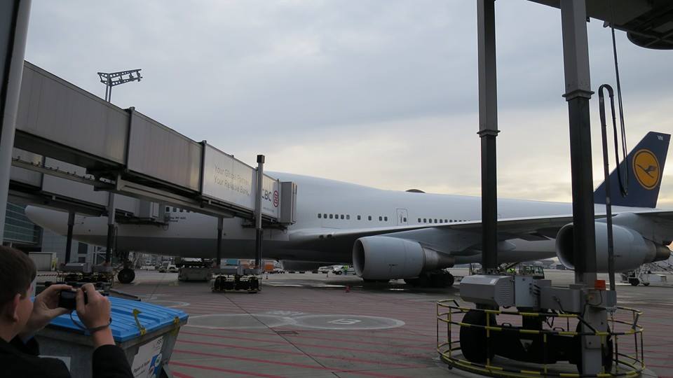 Lufthansa 747 to Vancouver