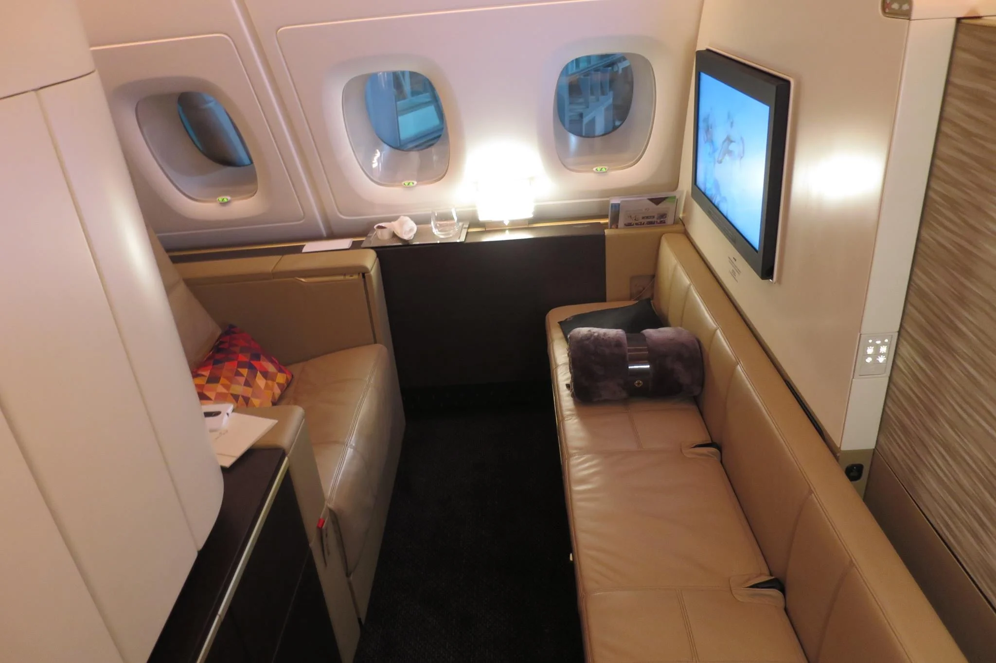 2nd biggest first class cabin in the world, after The Residence on the same Etihad flight