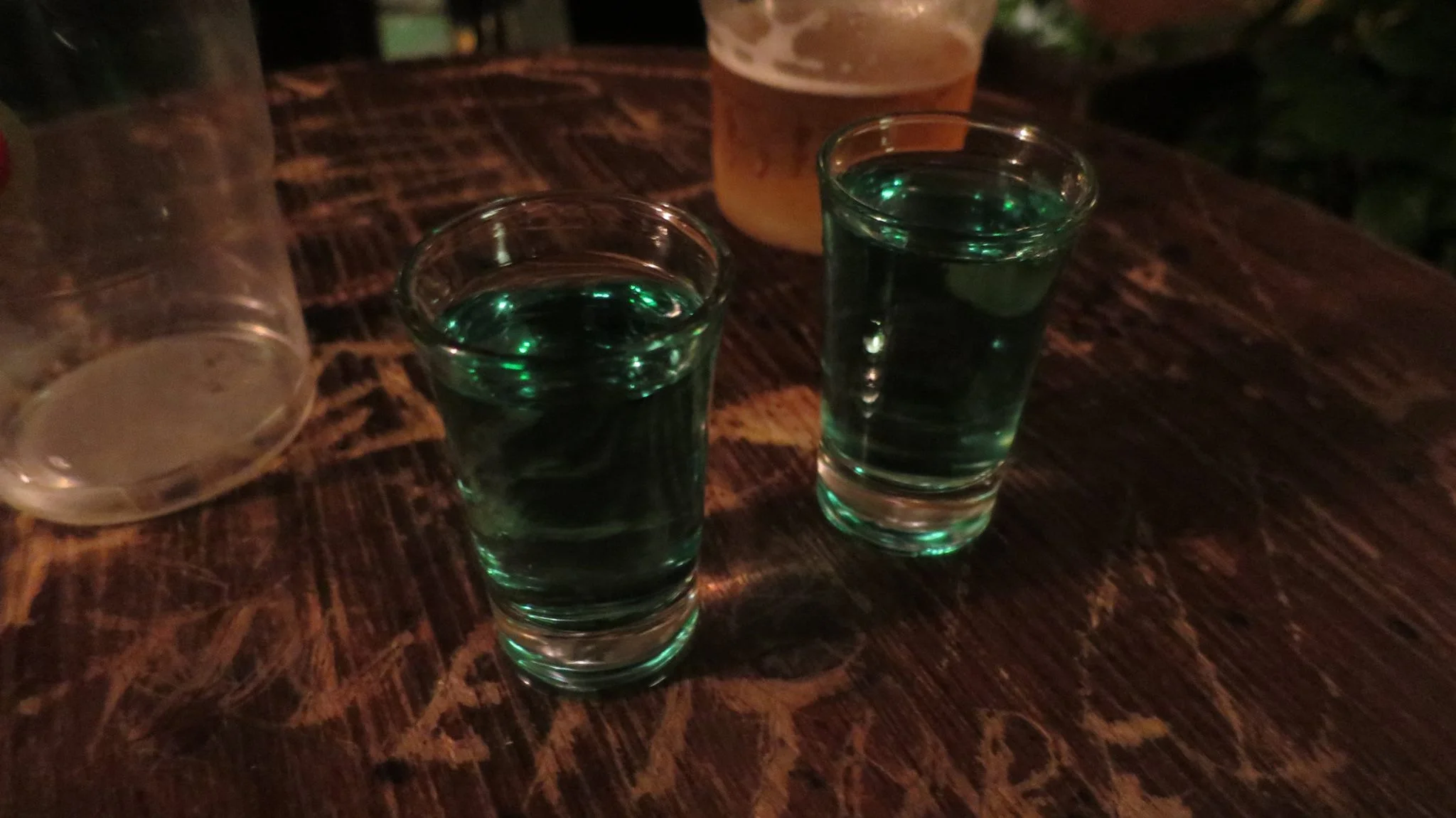 Absinthe shot