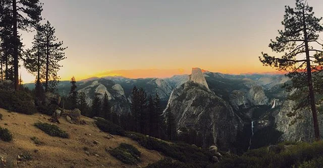 Sunset at Washburn Point. #yosemite #vistasfordays