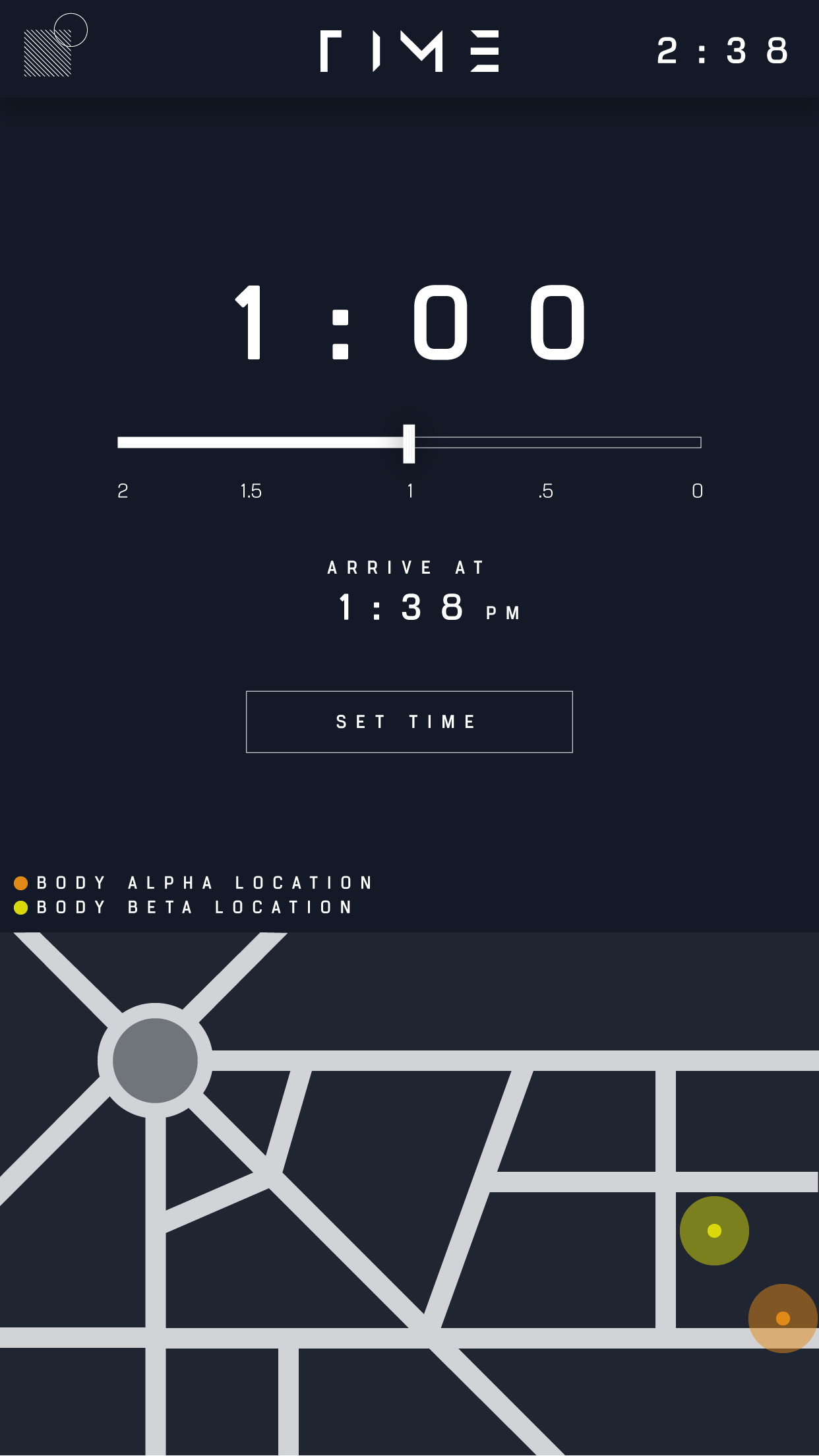 Setting a Time