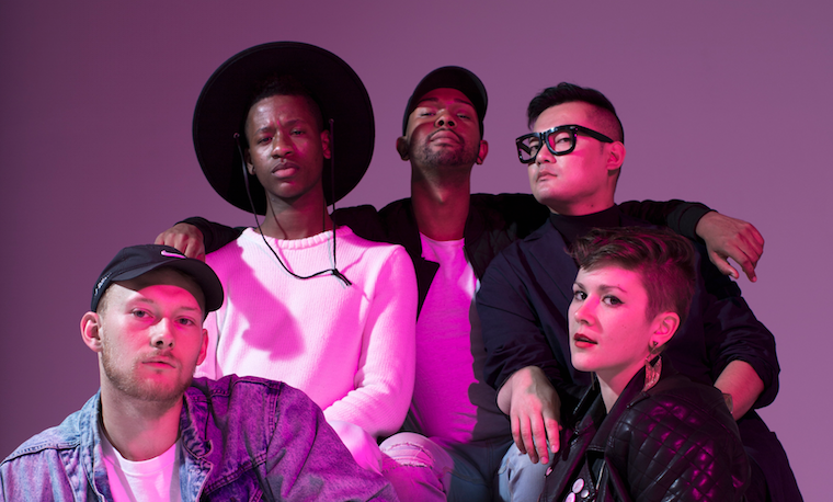 Toronto's RUDE collective is Mark, Kareem, Ferdinand, Josh and Morgan.