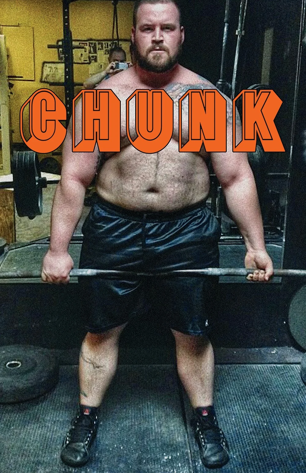 A CHUNK party poster.