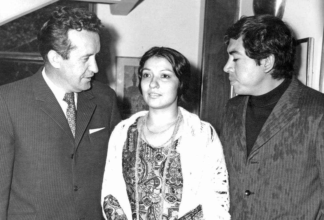 Ambassador Richard Maishac y Esther González, 1970