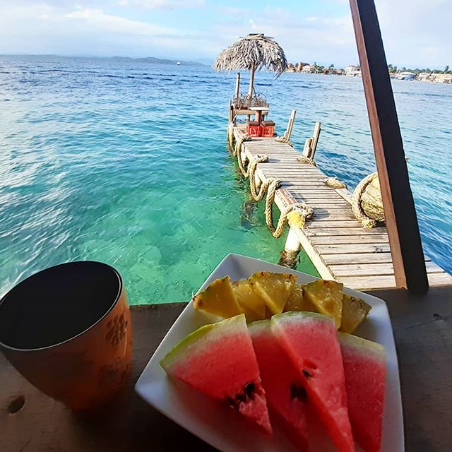 Sunny Days and Fresh Fruit! 🍉
#sunnydays #atthebeach #fruit #freshfood #bestlunchever #bestplacestoeatinpanama #vegetarian #vegan #bocasdeltoro #caribbean #ocean #carenero #beachcafe #overthewater #islandlife #happyday #lunch #breakfast