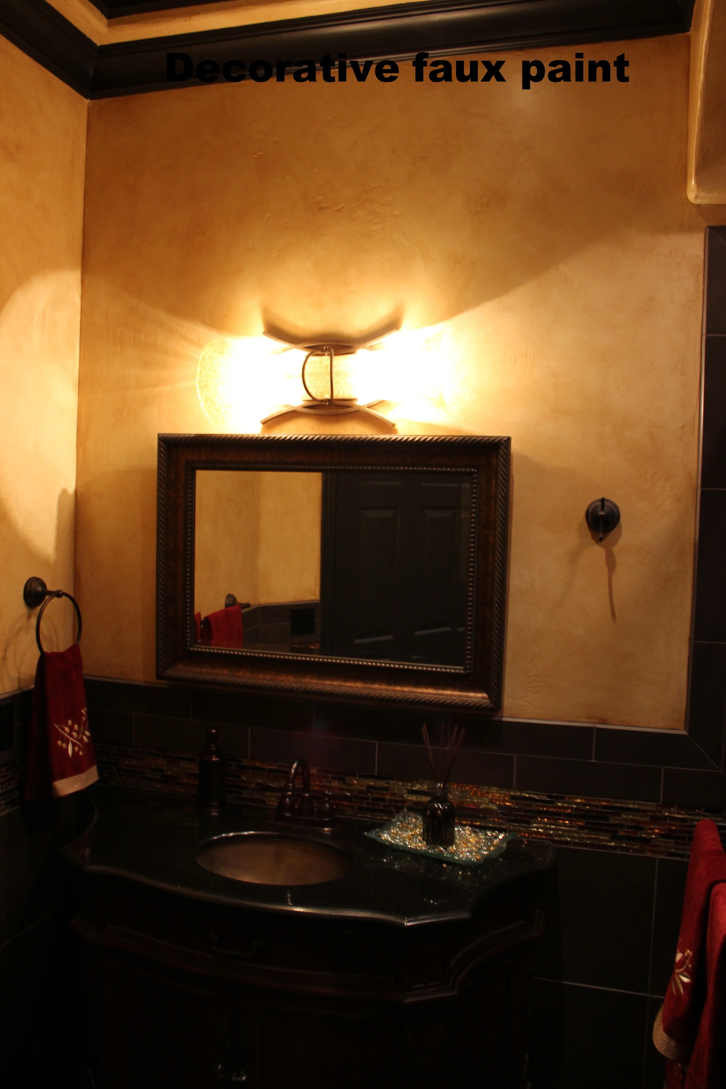 Decorative faux painting