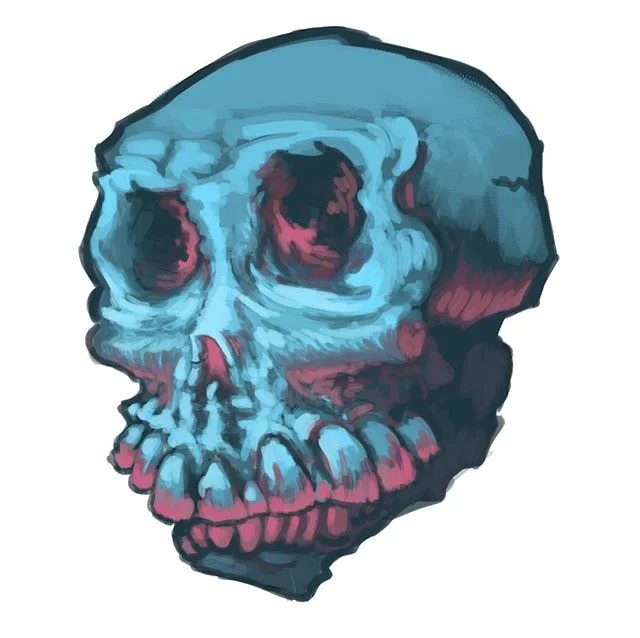 Hey look it&rsquo;s a skull
#drawing 
#pencil
#pen 
#sketch
#draw
#illustration
#graphic
#graphicart
#monster
#monsters
#comic
#comics
#comicbook
#comicbookart #skull #art #artwork #spooky