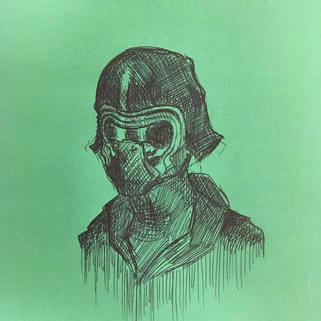 15 min kylo sketch
#drawing 
#pencil
#pen 
#sketch
#draw
#illustration
#graphic
#graphicart
#monster
#monsters
#comic
#comics
#comicbook
#comicbookart #starwars #fanart #kyloren #lastjedi