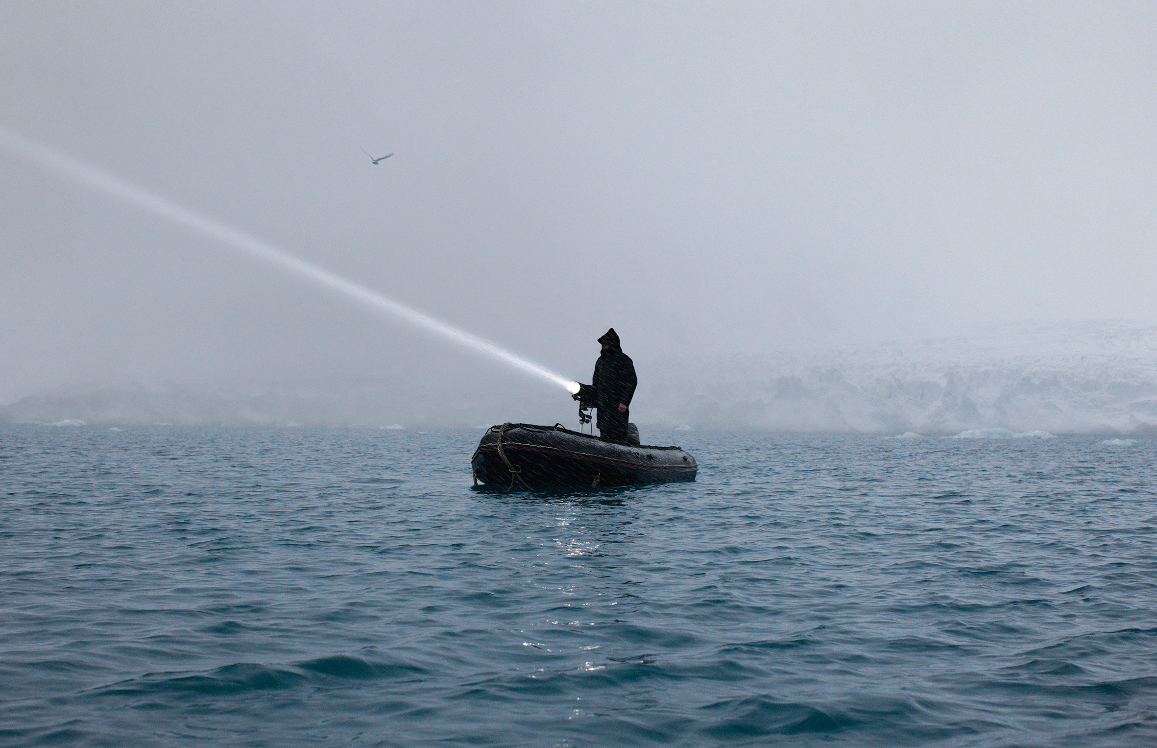   Andrea Galvani © 2009-2010  ,   Higgs Ocean #7  , C-Print mounted on aluminum, white wood frame, UV glass. 90 x 130 x 5,5 cm cm framed. Courtesy of the artist  