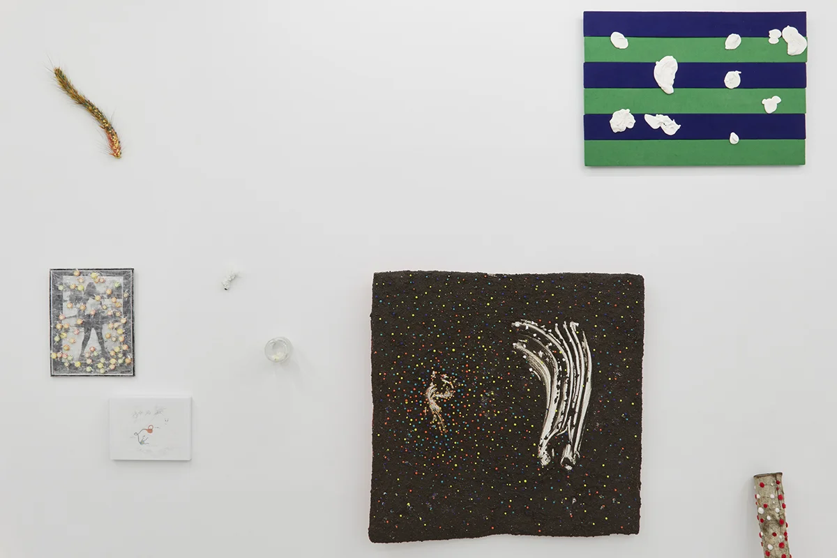 Brock Enright © 2016 , Sugar Computer/Electrocate . Installation view at Kate Werble Gallery, New York. Photo by Elisabeth Bernstein. Courtesy of the Artist and Kate Werble Gallery, New York. 