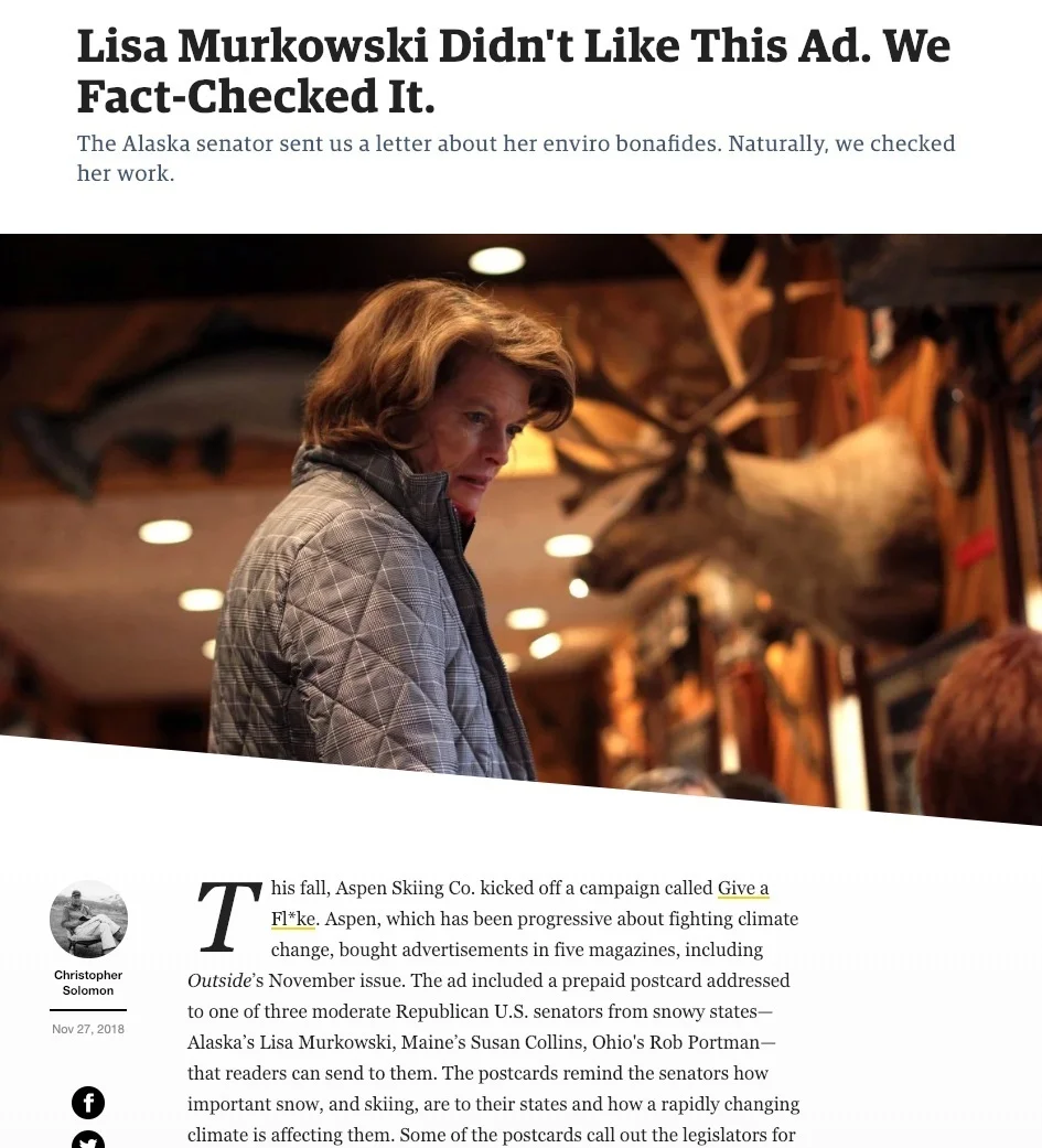  Give a Flake garnered a lot of attention, read the full article  here  