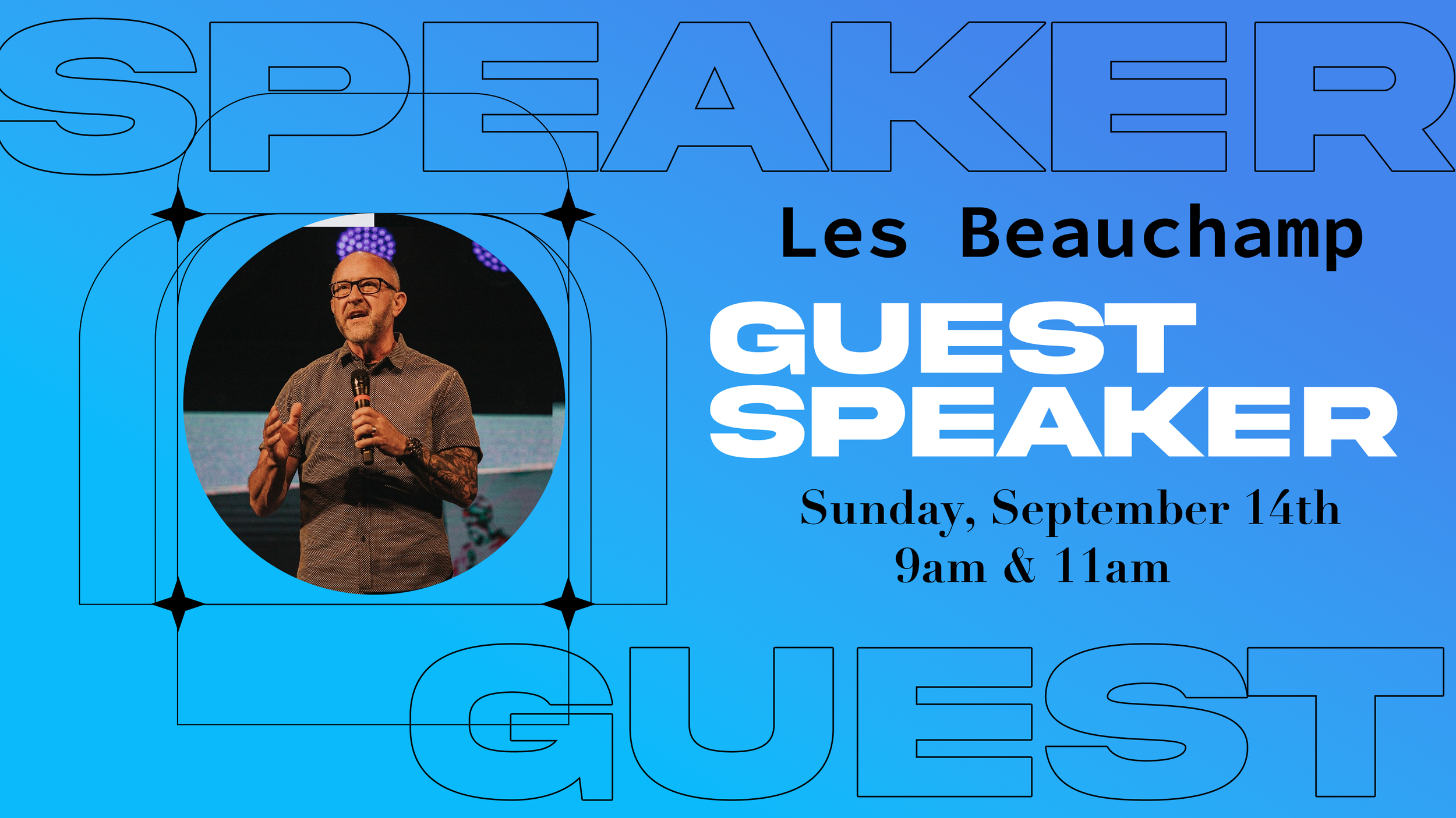 Guest Speaker Les Beauchamp
