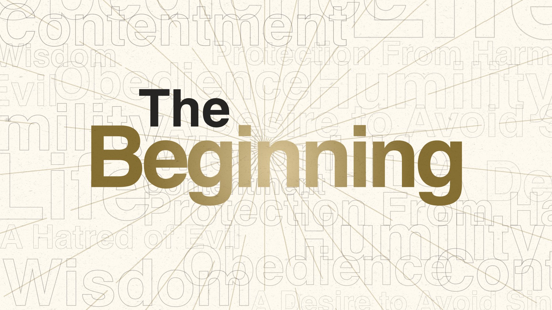 Guest Speaker-Jerry Theis “The Beginning