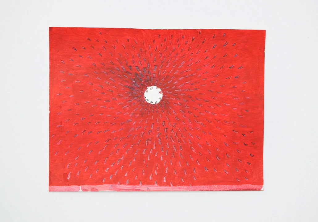 Tunnel Acrylique sur papier 8 x 11 pouces 2018