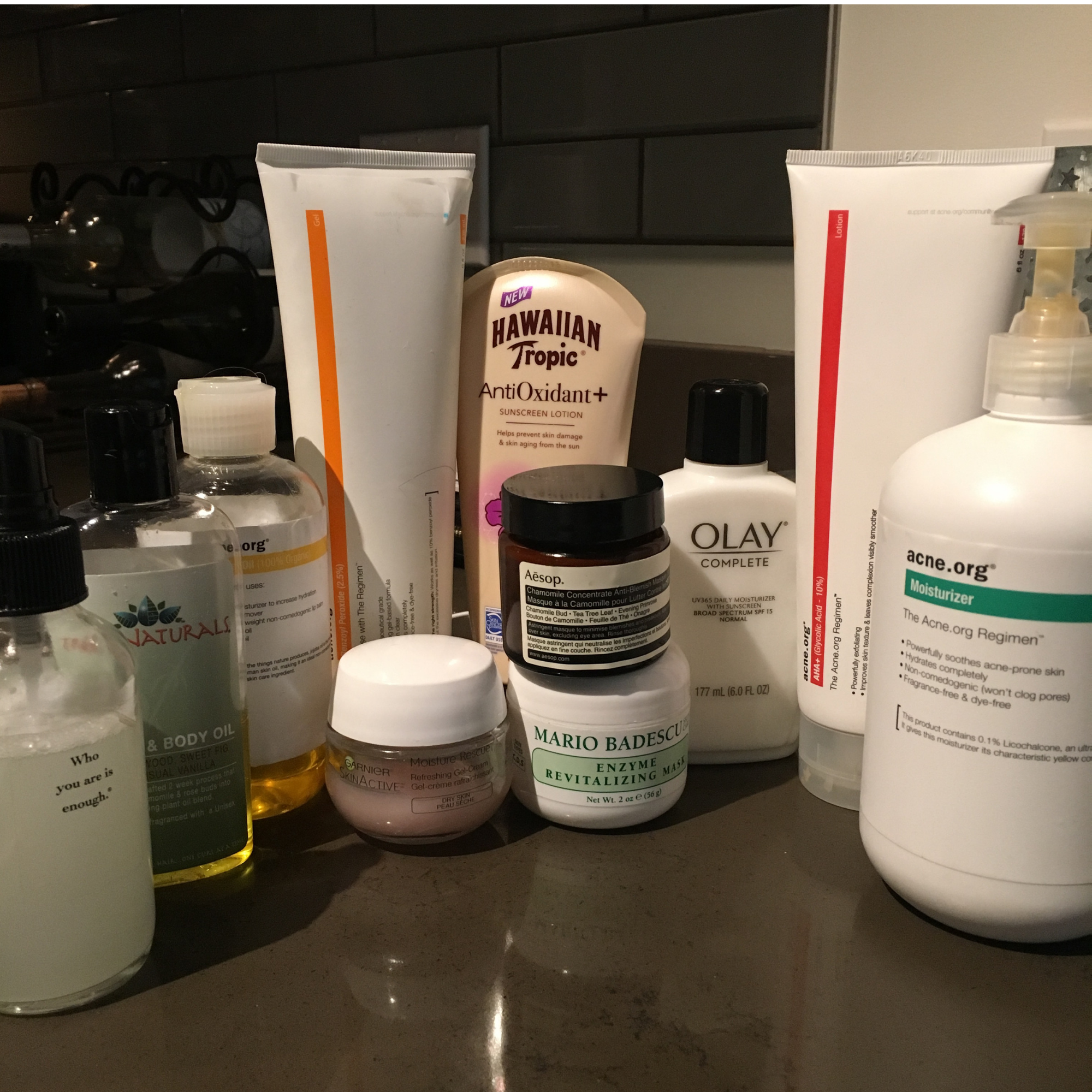 African Black Soap not pictured.