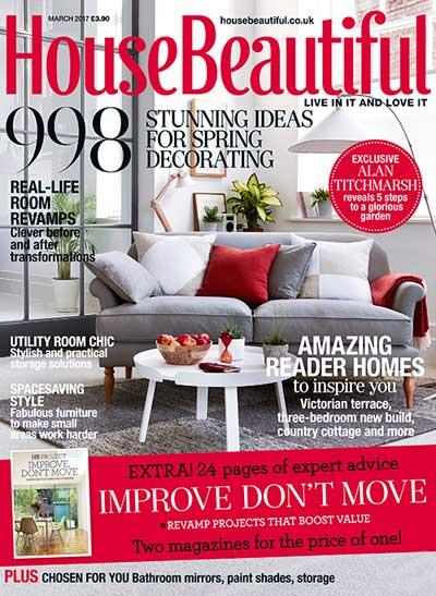 House Beautiful Magazine Cover March 2017