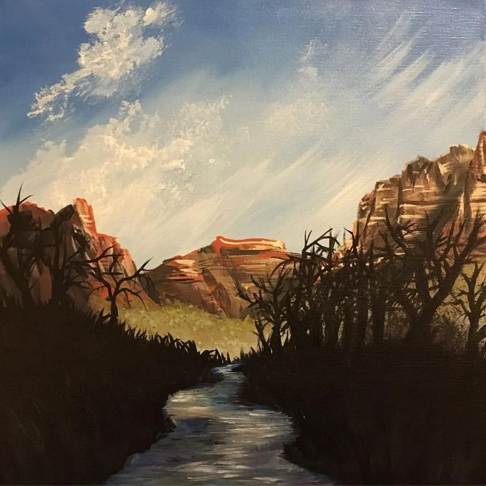 so far improved from my zion painting from this time last year, so thats a plus