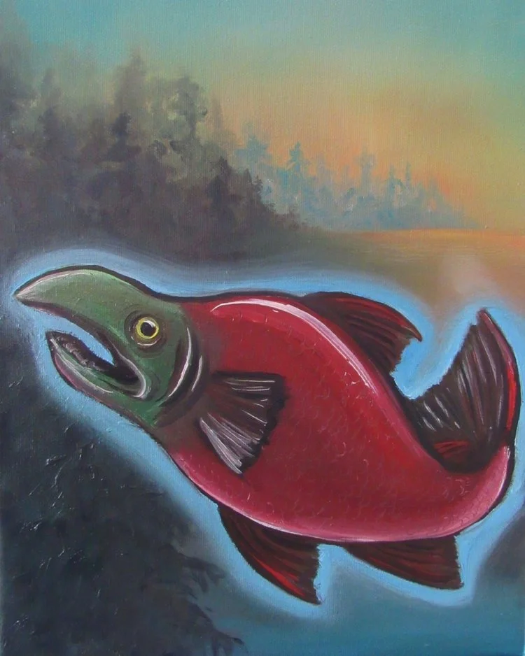 my little salmon guy