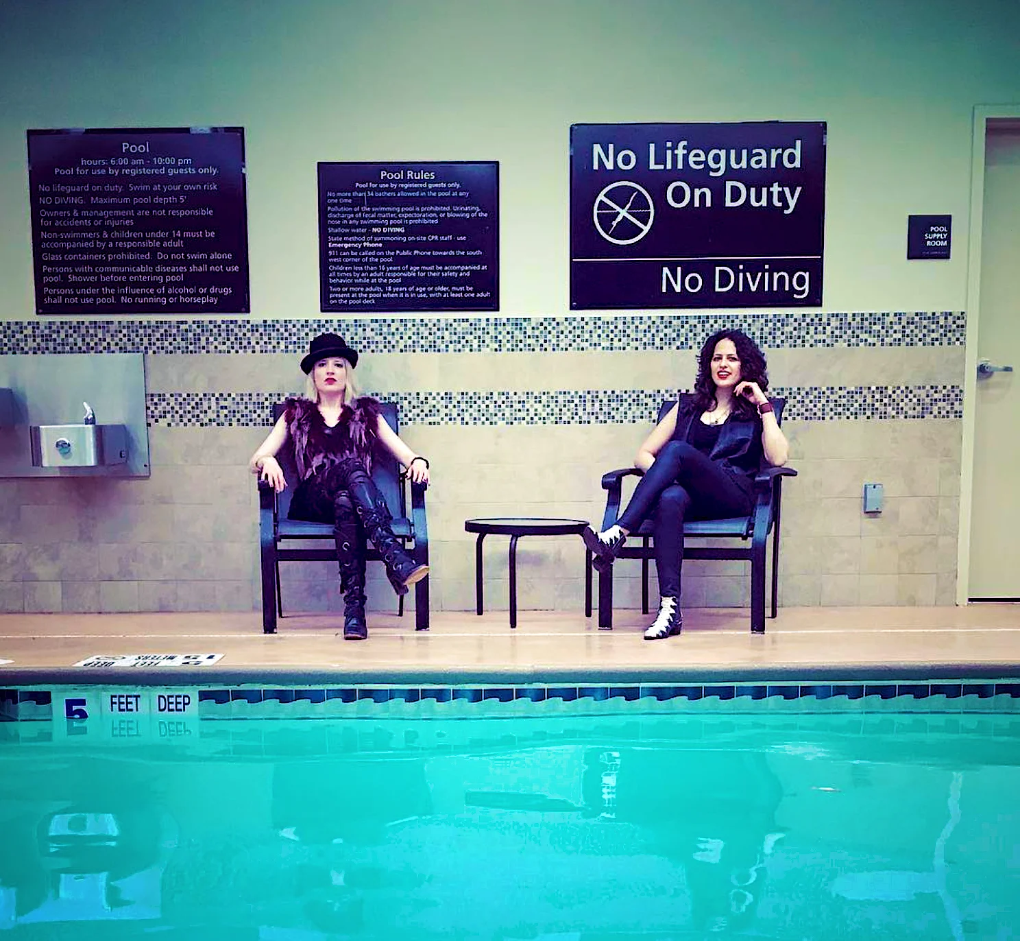 Lauren O'Brien and Lisa Bianco
