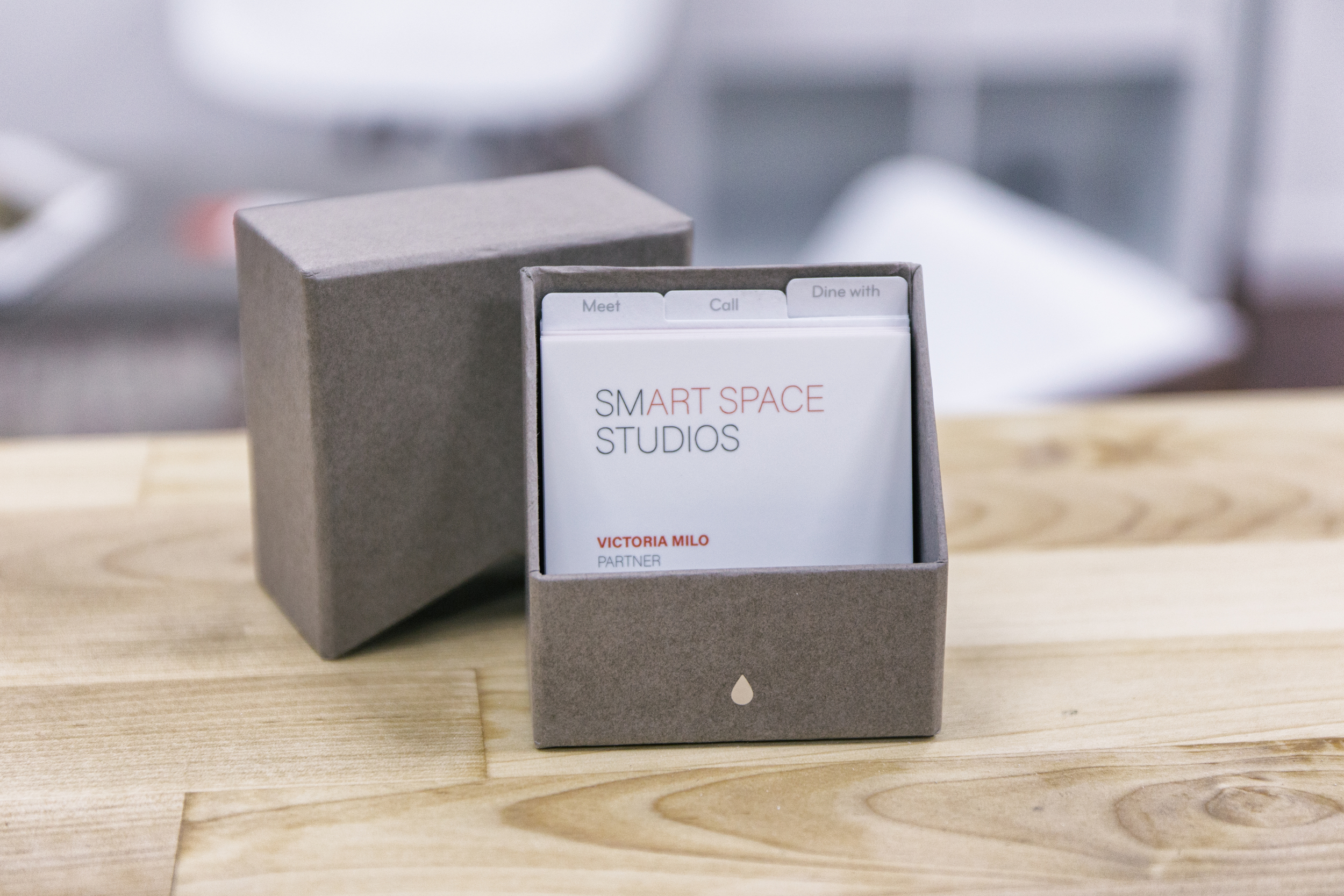 Artist Studio business card 