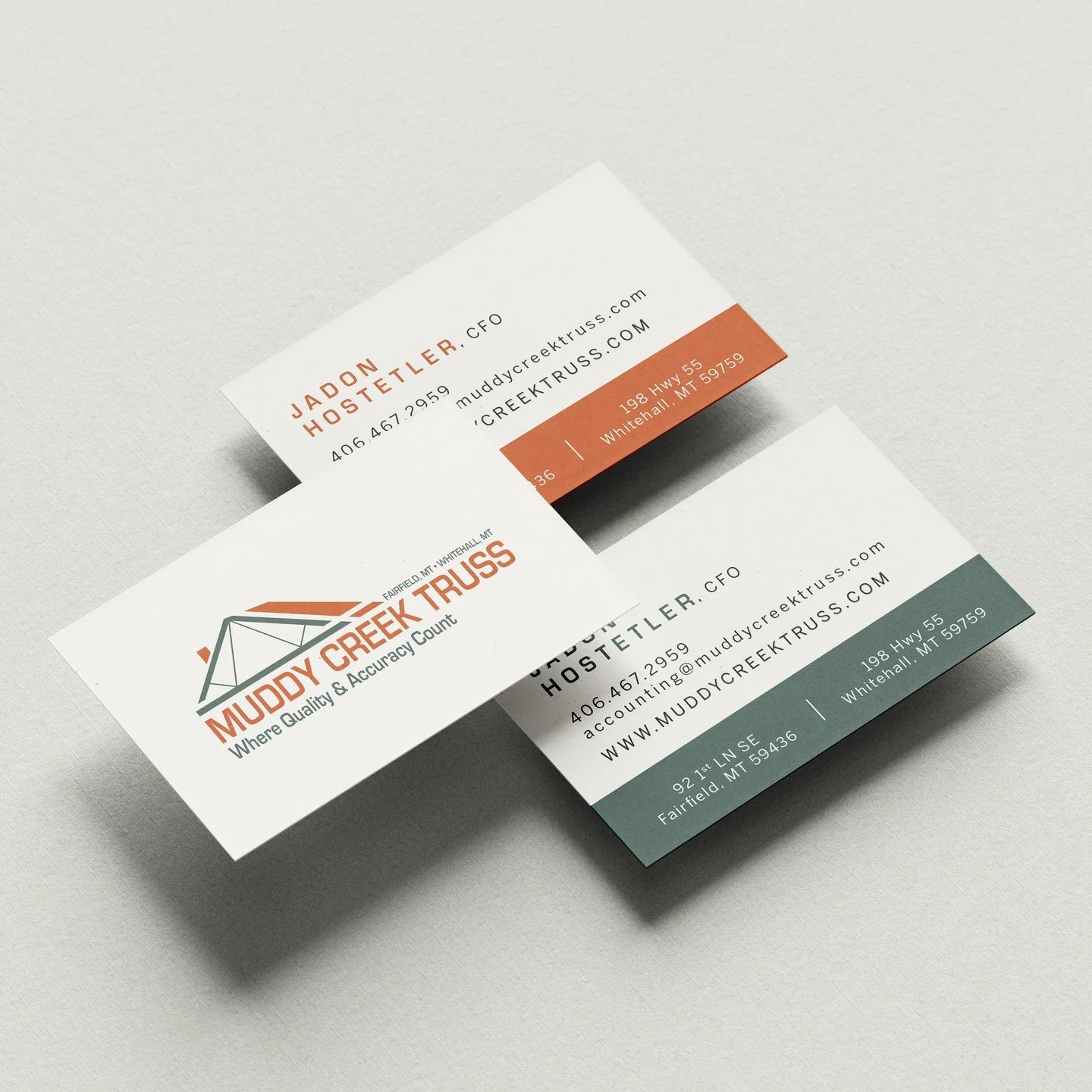Print Materials |  Muddy Creek Truss⁠
⁠
From business cards, mailers and ad creation to billboard design, we have been working on it all for Muddy Creek Truss! ⁠
⁠
#advertising #businesscards #design #graphicdesign #graphicdesigner #designer #printde